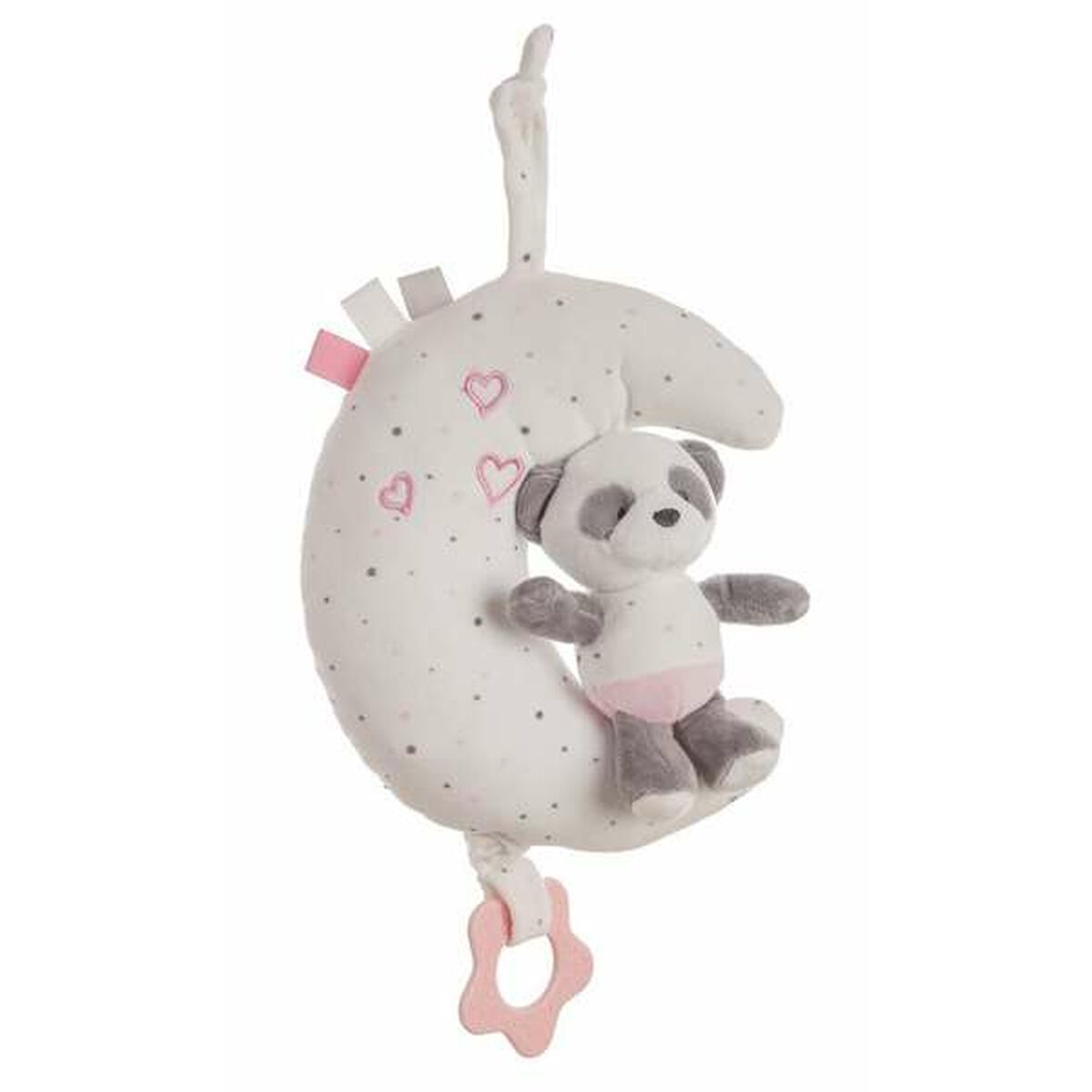 Hochet musicale Baby Panda Luna Rosa