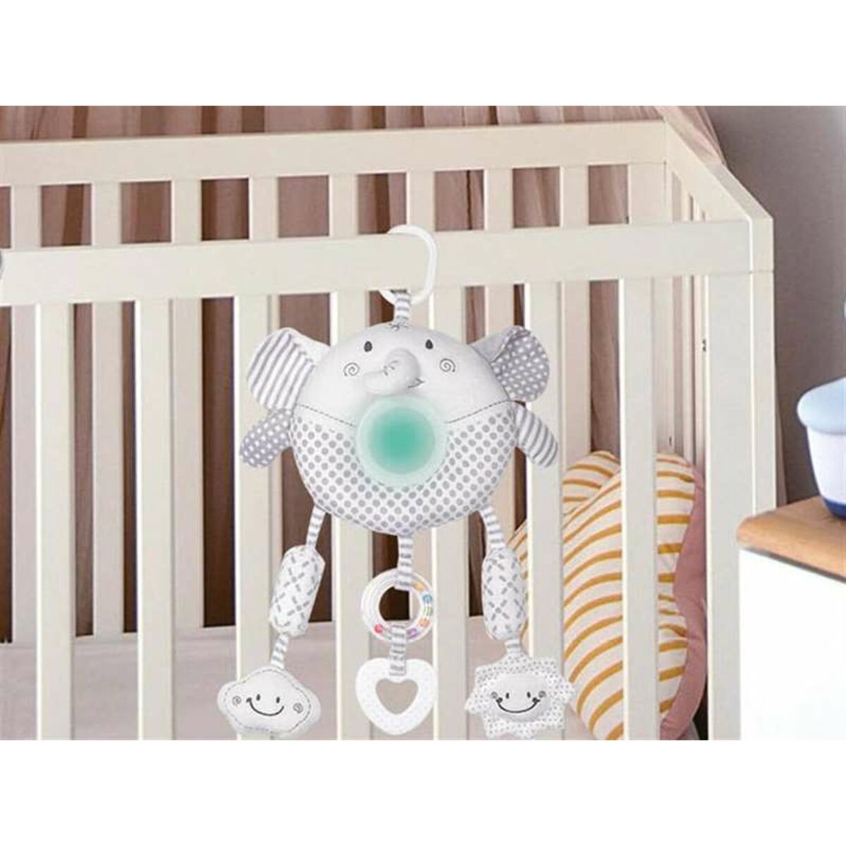Elephant crib toy to hang 42 cm