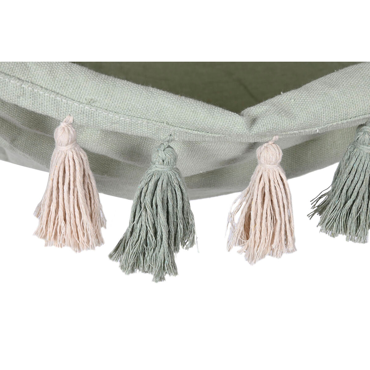 Sedia da giardino Home ESPRIT Verde Cotone Legno 100 x 50 x 135 cm