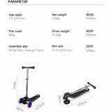 Monopattino Ociotrends Eco Future Scooter Verde 3 ruote