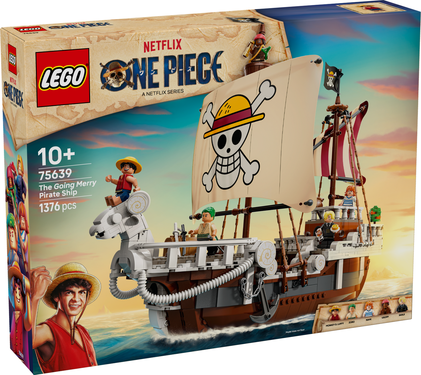 Lego One Piece 75639 Le bateau pirate Vogue Merry