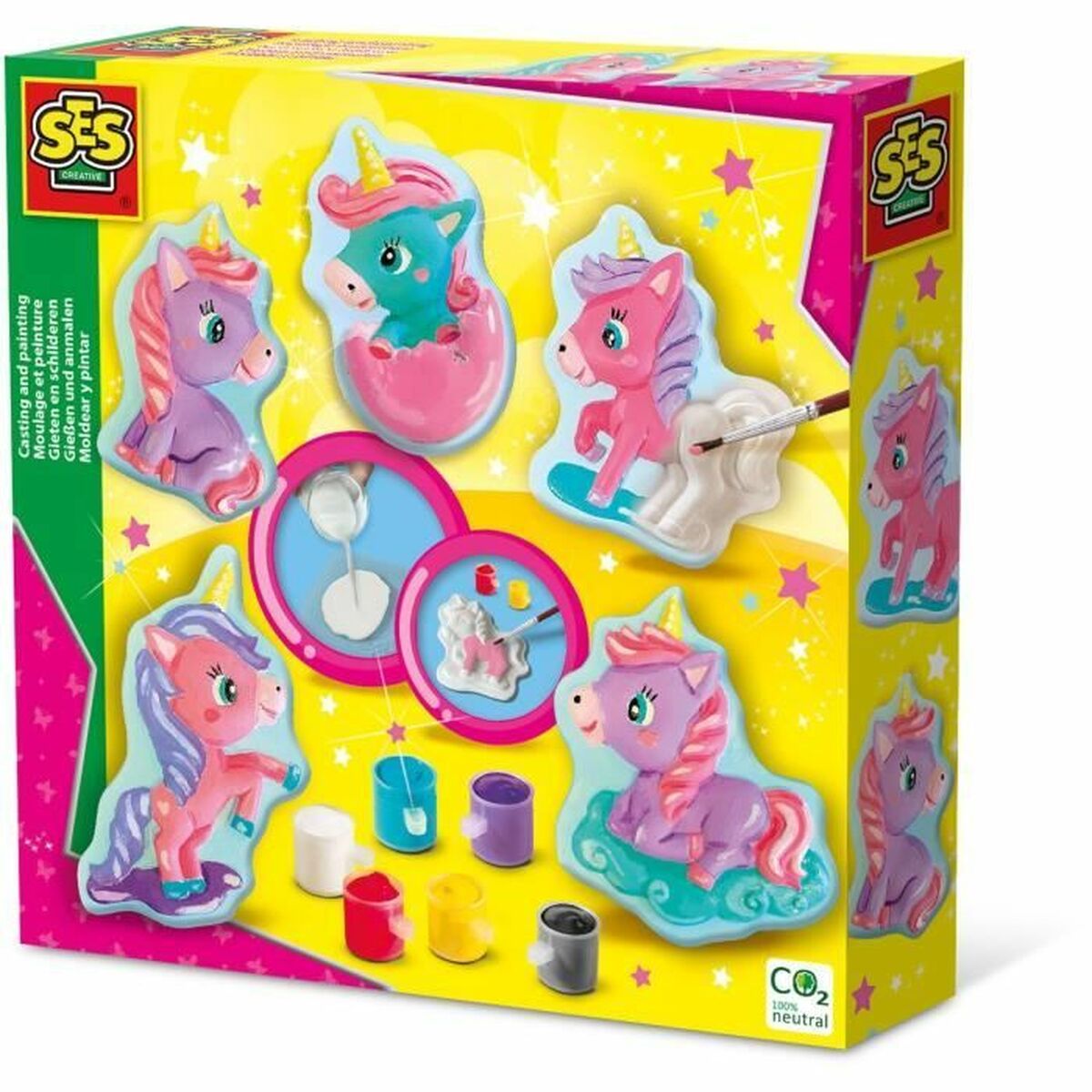 Set da disegno SES Creative Baby unicorns