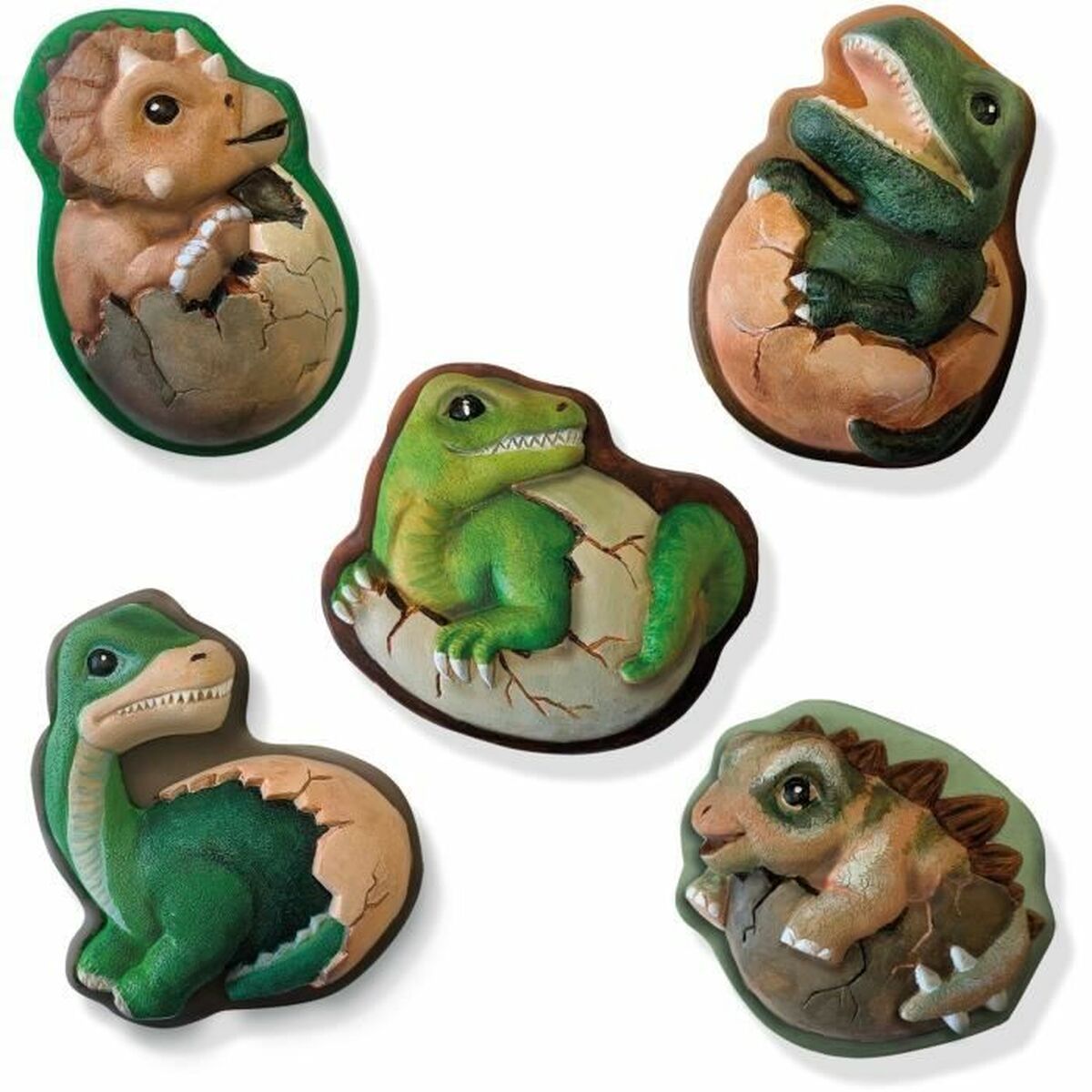 Set da disegno SES Creative 2 in 1 Dinosauri
