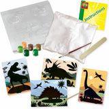Set da disegno SES Creative 2 in 1 Dinosauri
