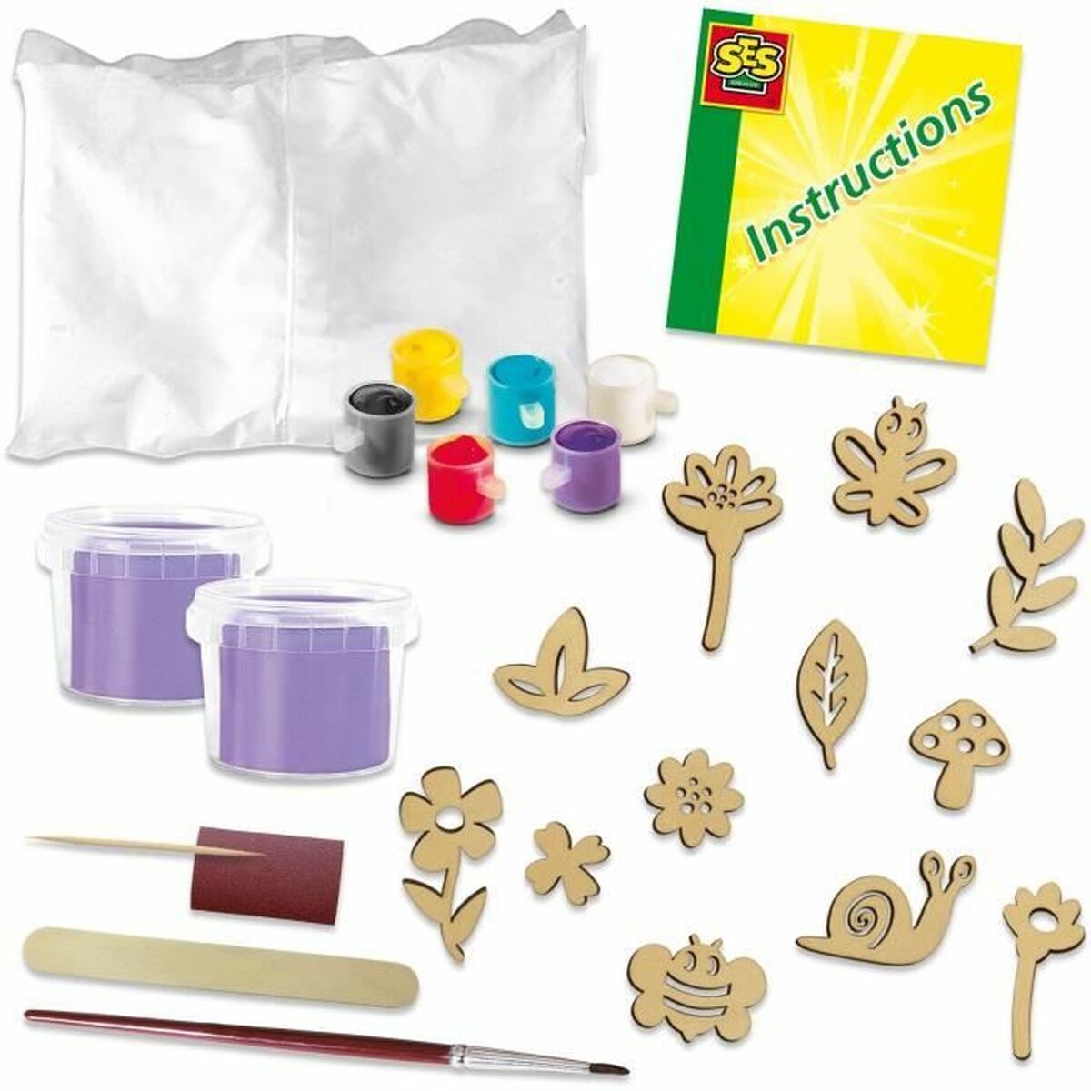 Kit da disegno SES Creative Pittura a rilievo e in gesso