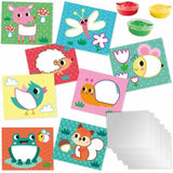 SES Creative Eco Finger Paint Cards Drawing Kit