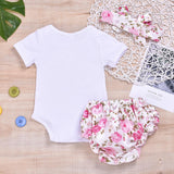 Ensemble pyjama fleuri pour bébé