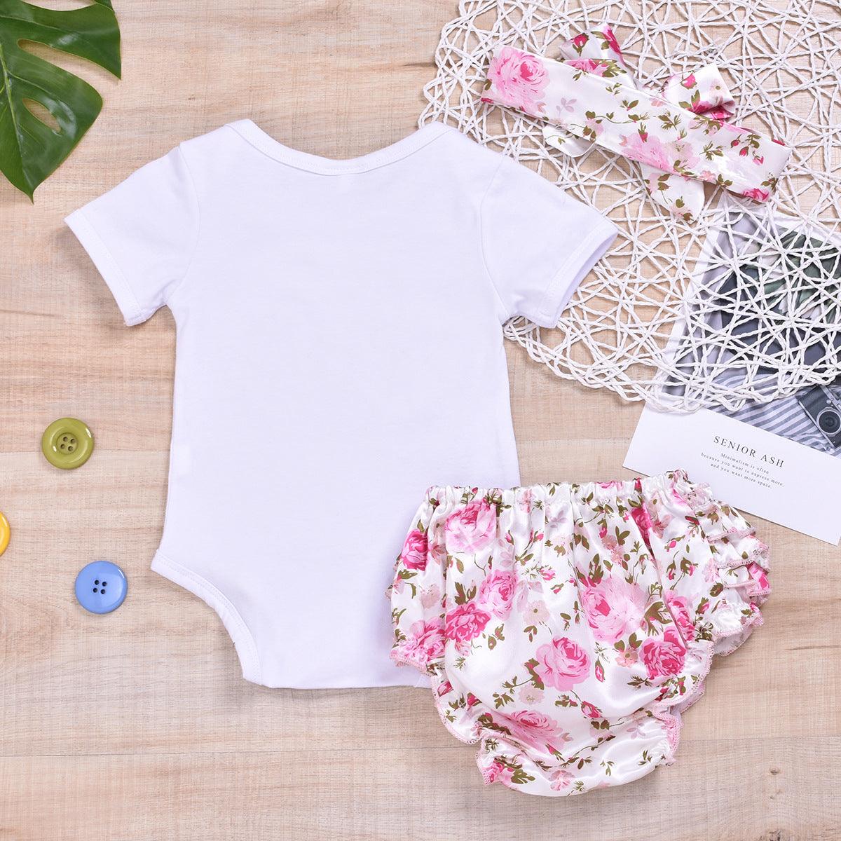 Ensemble pyjama fleuri pour bébé