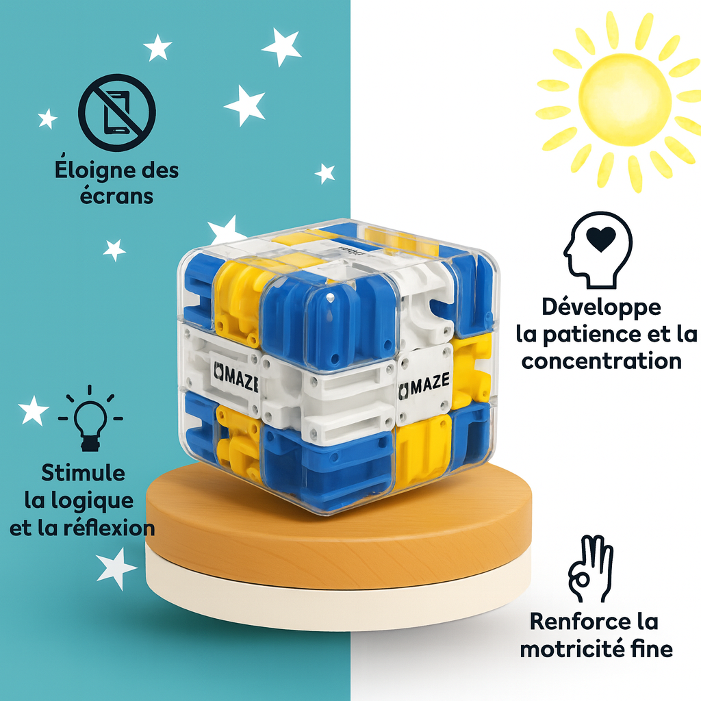 MAGIC CUBE - 3D Labyrinth Cube
