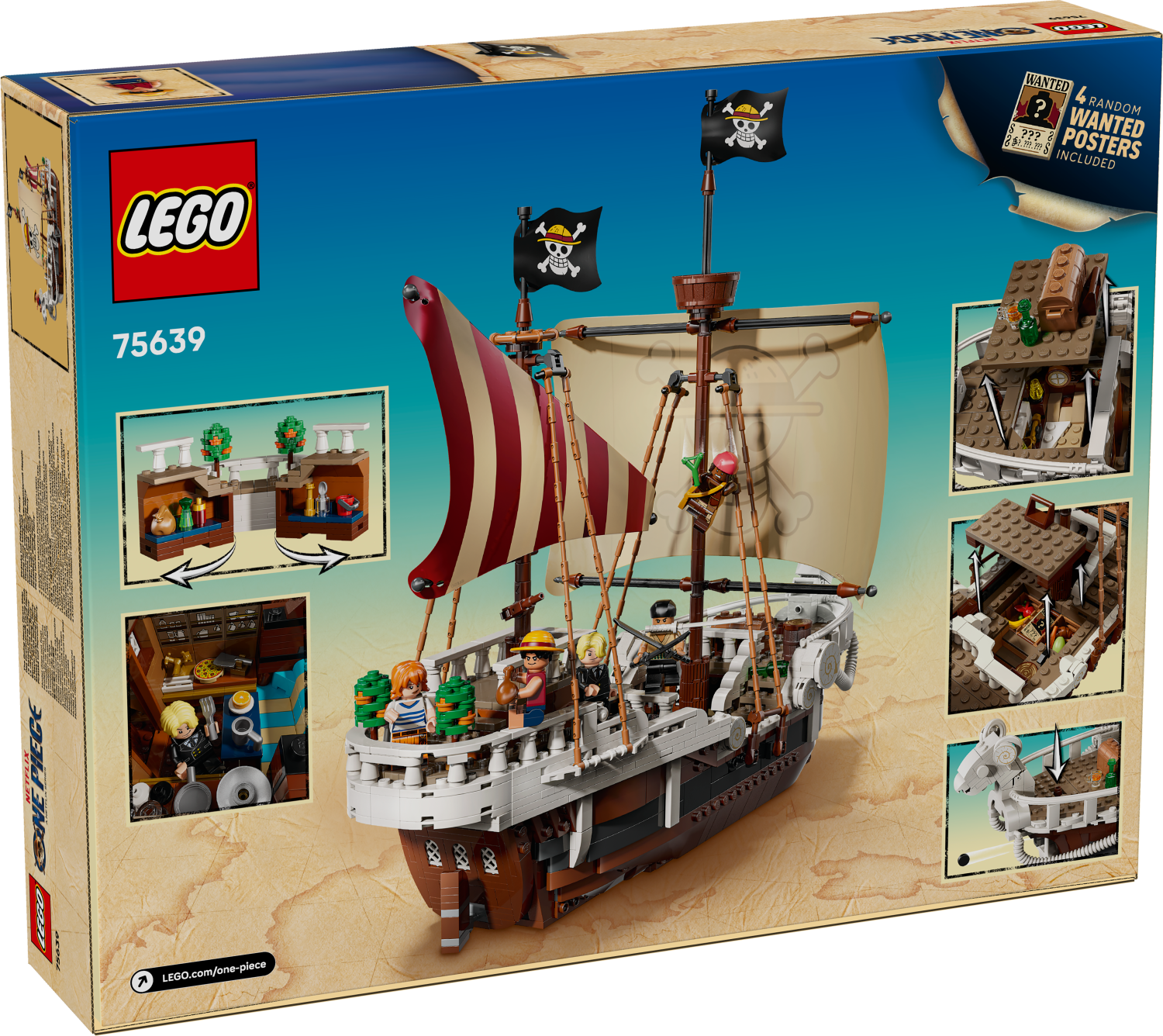 Lego One Piece 75639 Le bateau pirate Vogue Merry