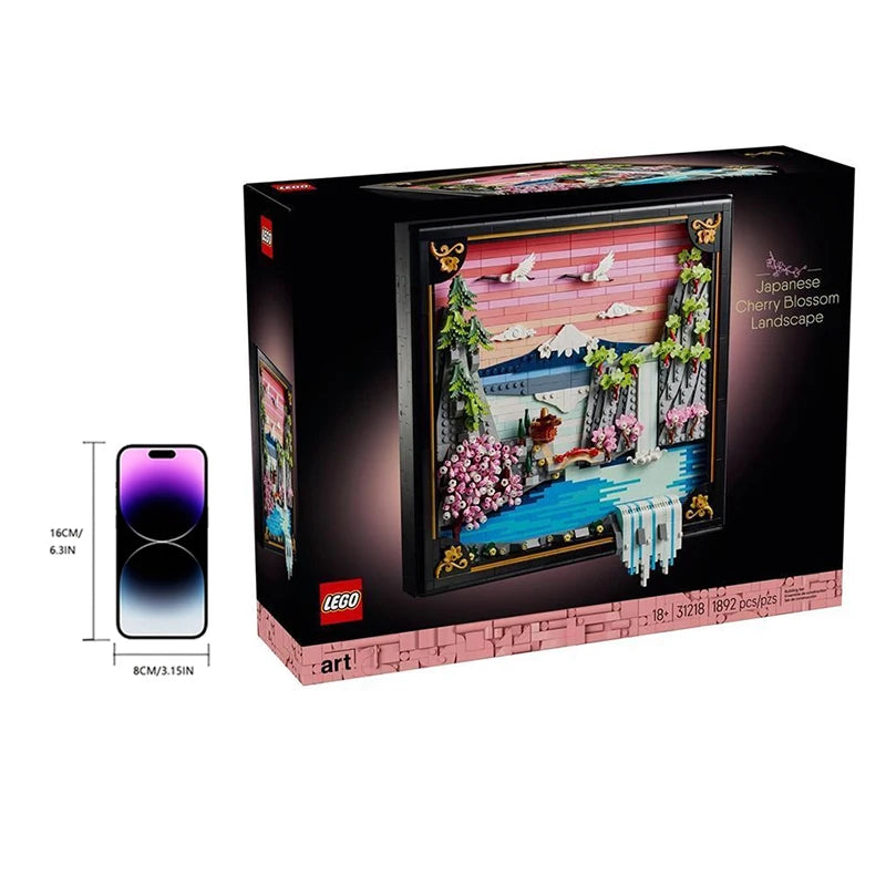 LEGO 31218 – Paysage de cerisiers japonais à construire