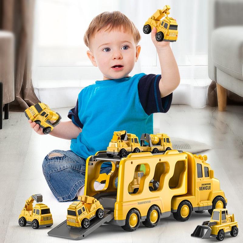 Toy Car Carrier Truck