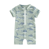Maillot de Bain Bébé Garçon Manches Courtes