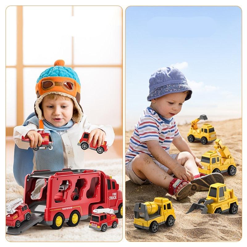 Toy Car Carrier Truck