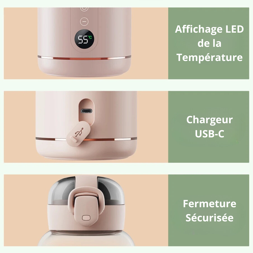 Chauffe-Biberon Nomade Sans Fil
