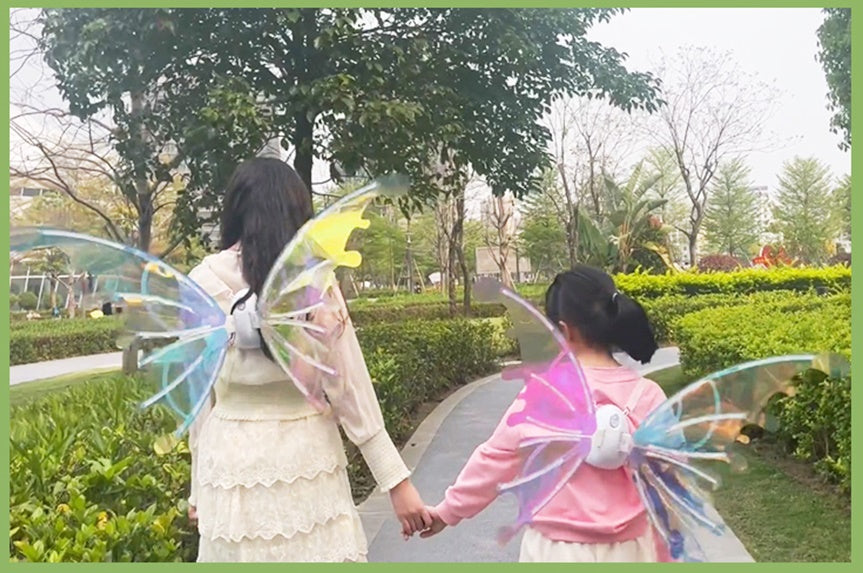Ailes de papillon Lumineuses pour Filles