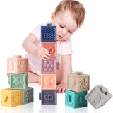 Cubetti Sensoriali Impilabili per Neonati