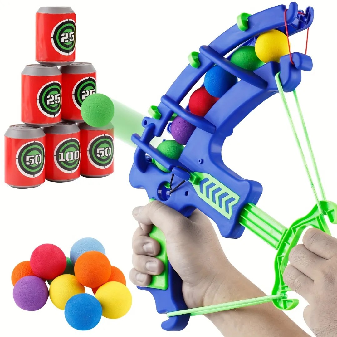 Giocattolo Arco Lancia Palline per Bambini