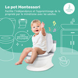Pot d'apprentissage de la propreté avec bruit de chasse