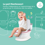 Pot d'apprentissage de la propreté avec bruit de chasse