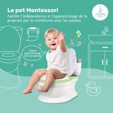 Pot d'apprentissage de la propreté avec bruit de chasse