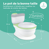 Pot d'apprentissage de la propreté avec bruit de chasse