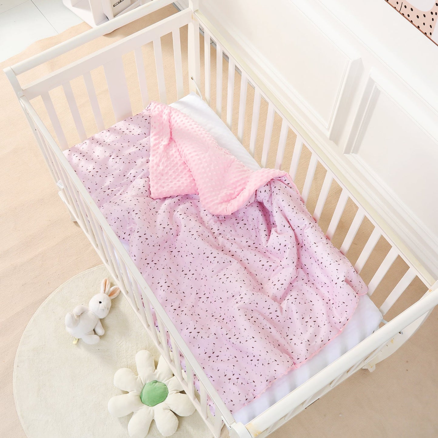 Couverture en Coton et Minky