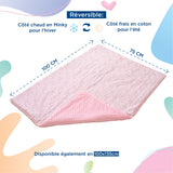 Couverture en Coton et Minky