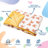 Couverture en Coton et Minky