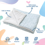 Couverture en Coton et Minky