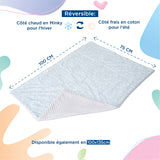Couverture en Coton et Minky