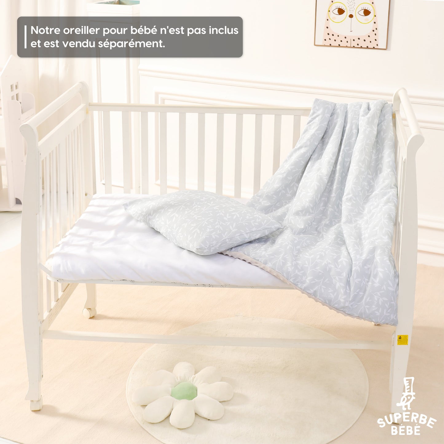 Couverture en Coton et Minky