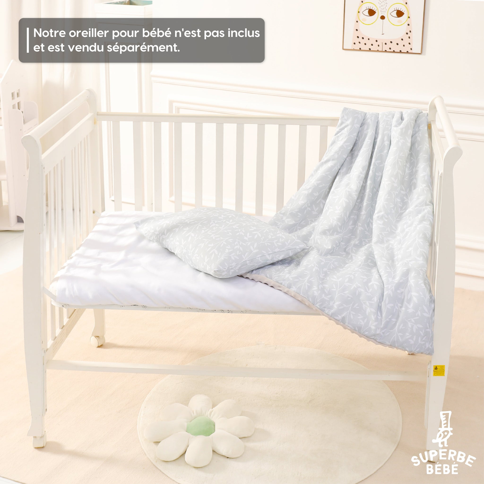 Couverture en Coton et Minky