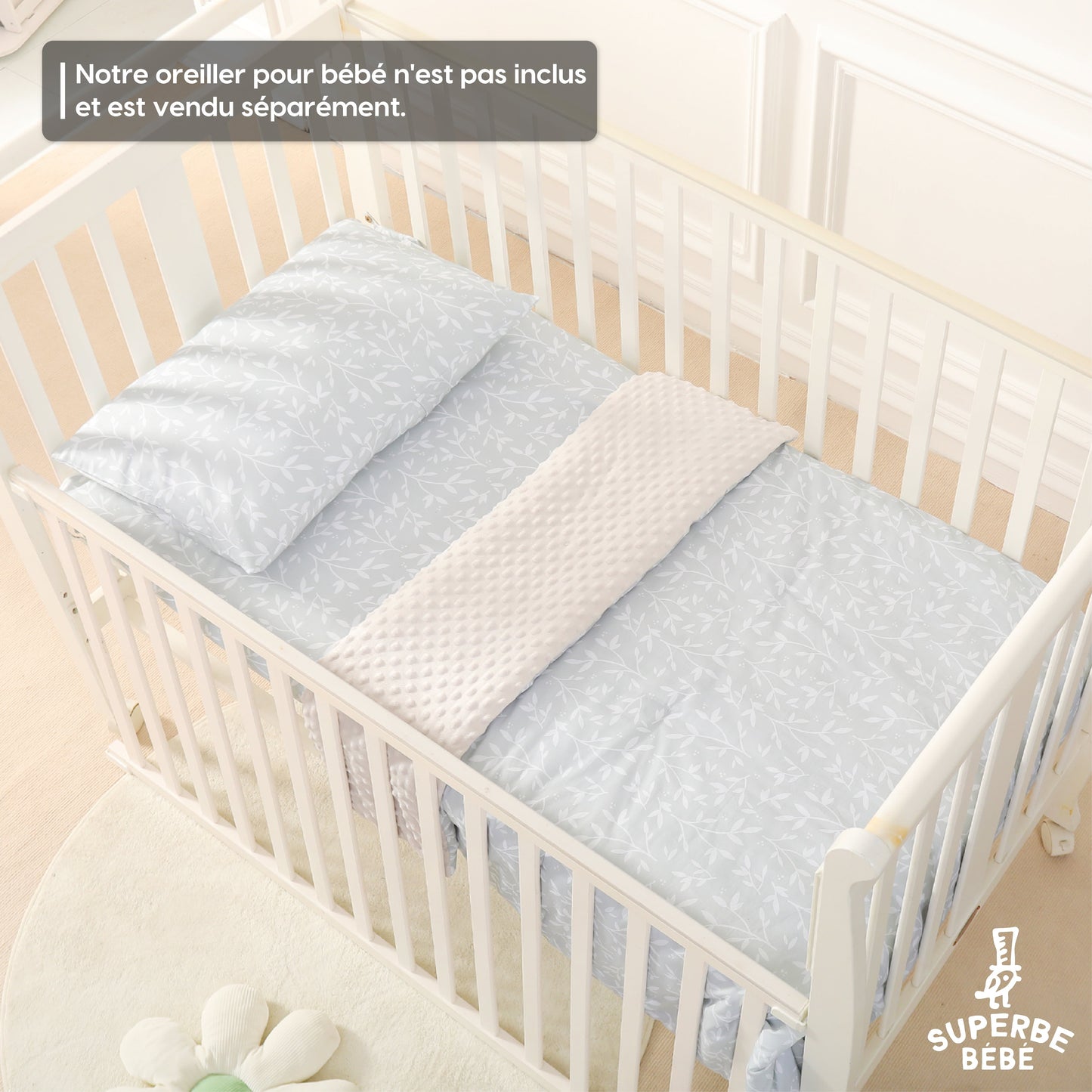 Couverture en Coton et Minky