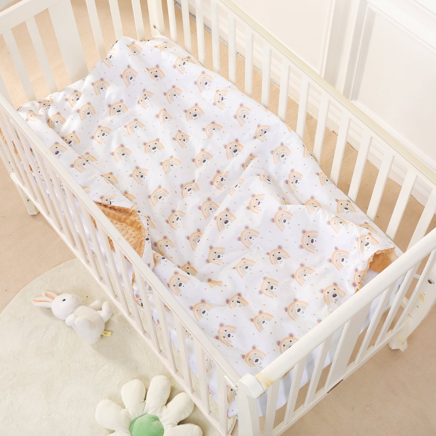 Couverture en Coton et Minky
