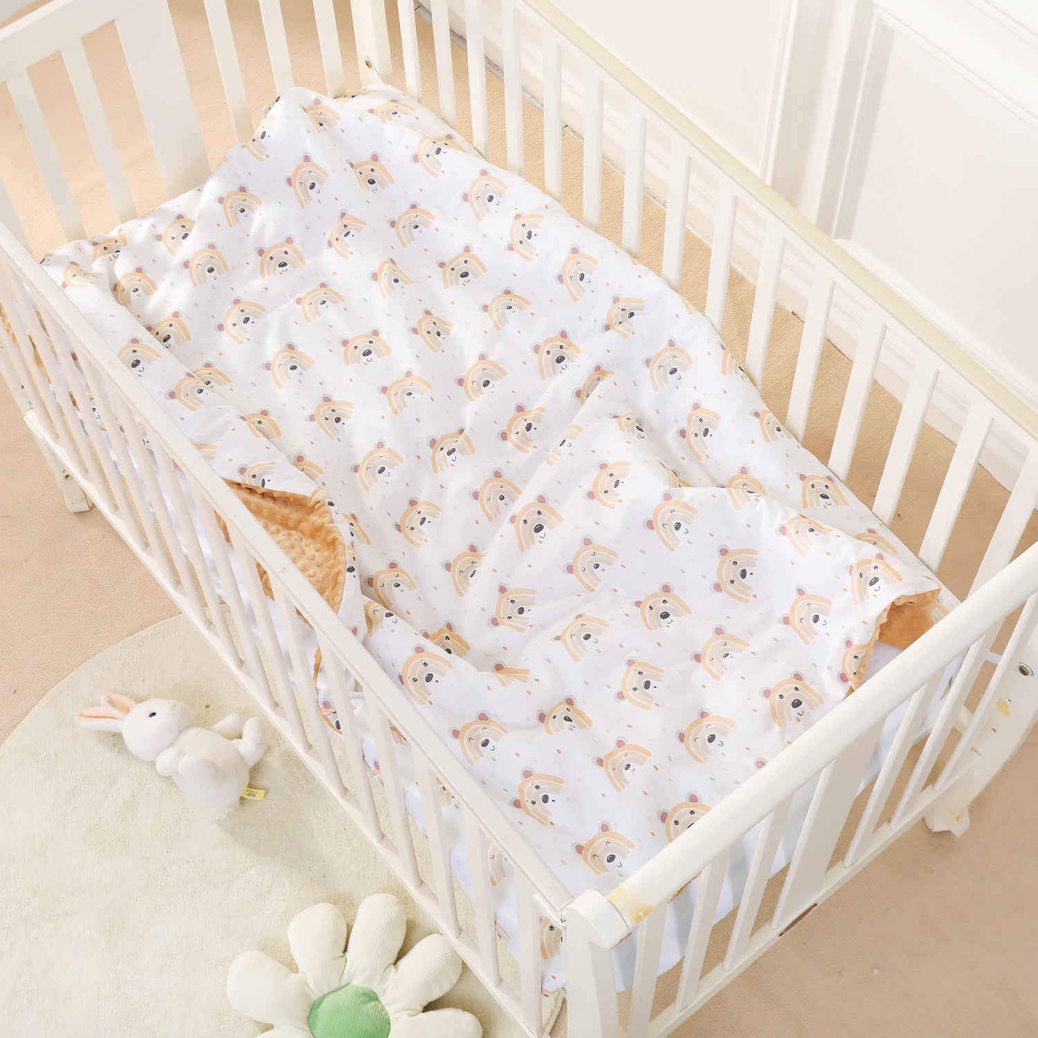 Couverture en Coton et Minky