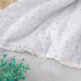 Couverture enfant en gaze de coton Oeko-Tex et minky