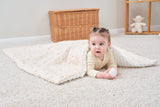 Couverture enfant en gaze de coton Oeko-Tex et minky