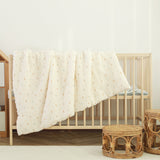 Couverture enfant en gaze de coton Oeko-Tex et minky