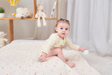 Couverture enfant en gaze de coton Oeko-Tex et minky