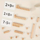 Montessori Wooden Digital Sticks - NumberStick™