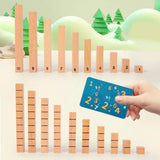 Montessori Wooden Digital Sticks - NumberStick™