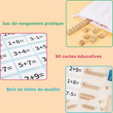 Montessori Wooden Digital Sticks - NumberStick™