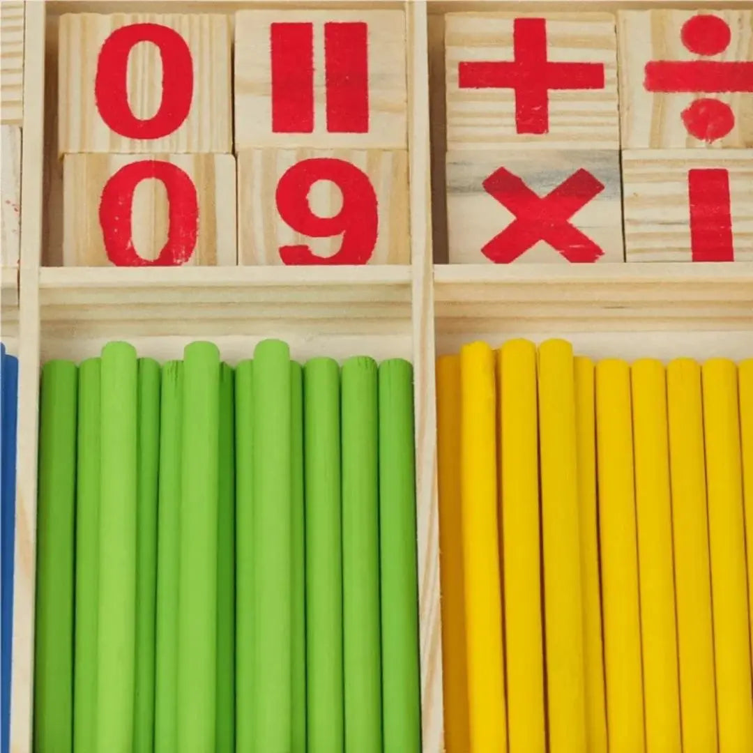 Montessori Wooden Counting Sticks - Intelligence Stick™
