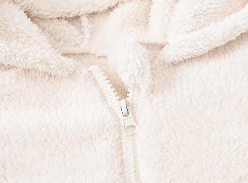 Combinaison Tricotée Cosy en Coton (Barboteuse Style Pull)
