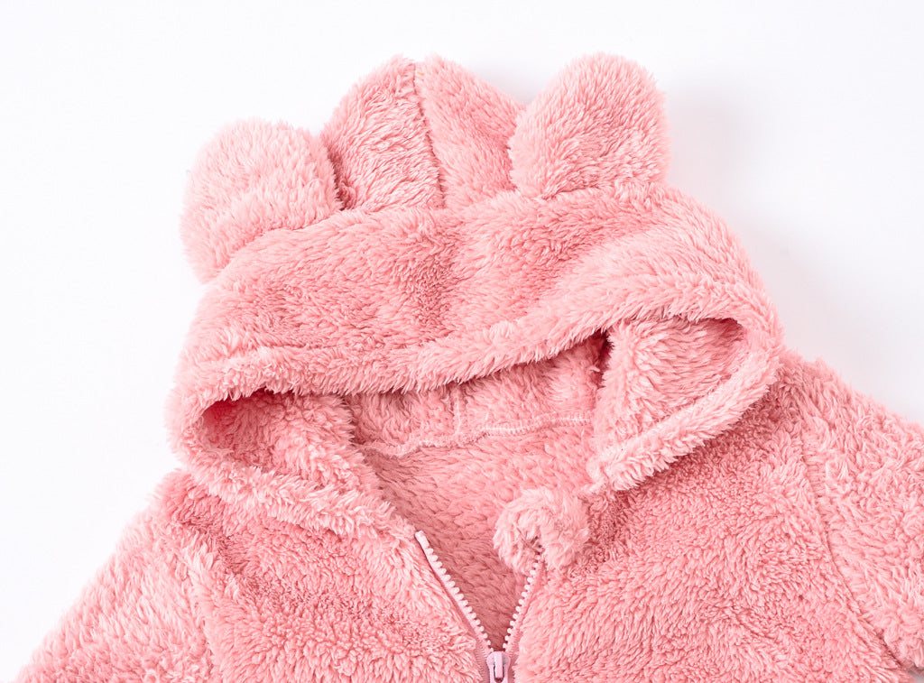 Combinaison Tricotée Cosy en Coton (Barboteuse Style Pull)