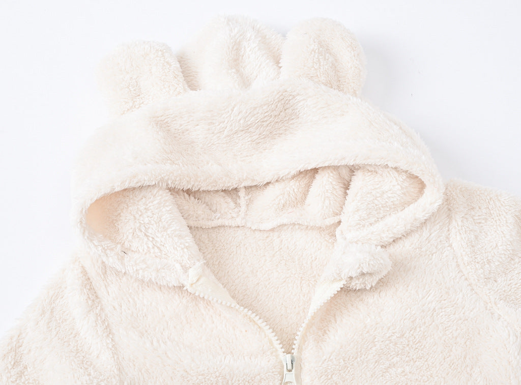 Combinaison Tricotée Cosy en Coton (Barboteuse Style Pull)