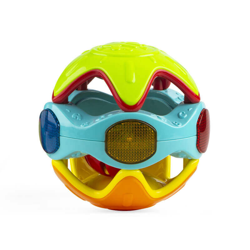 Ballon de Découverte Roulant pour le Temps sur le Ventre (Jouet de Motricité et Rampage)