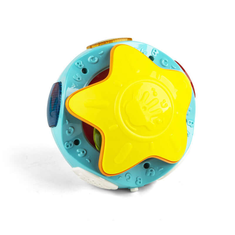 Ballon de Découverte Roulant pour le Temps sur le Ventre (Jouet de Motricité et Rampage)