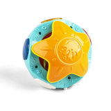 Ballon de Découverte Roulant pour le Temps sur le Ventre (Jouet de Motricité et Rampage)